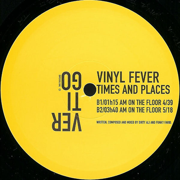 Vinyl Fever : Times And Places (12")