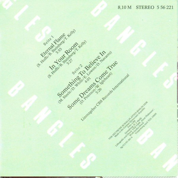 Bangles : Bangles (7", EP)