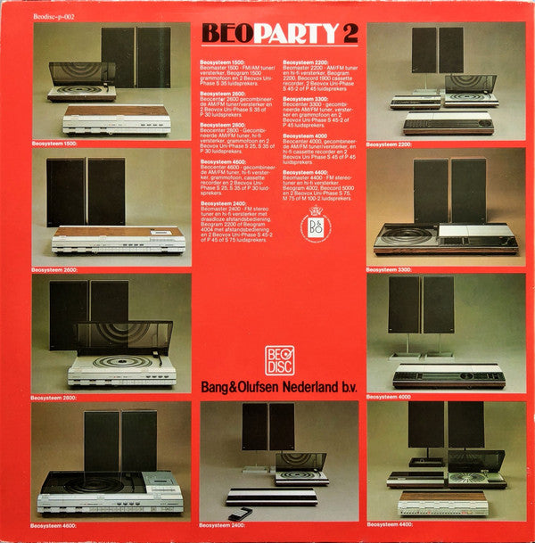Various : Beoparty 2 (LP, Comp)