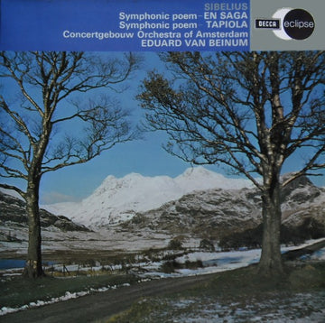 Jean Sibelius, Concertgebouworkest, Eduard van Beinum : Symphonic Poem - En Saga / Symphonic Poem - Tapiola (LP, RE, RM)