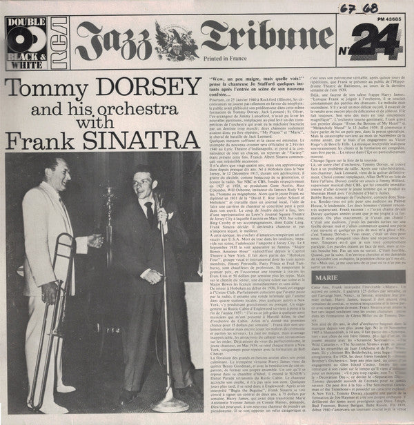 Tommy Dorsey And His Orchestra With Frank Sinatra : Tommy Dorsey And His Orchestra With Frank Sinatra (2xLP, Comp, Gat)