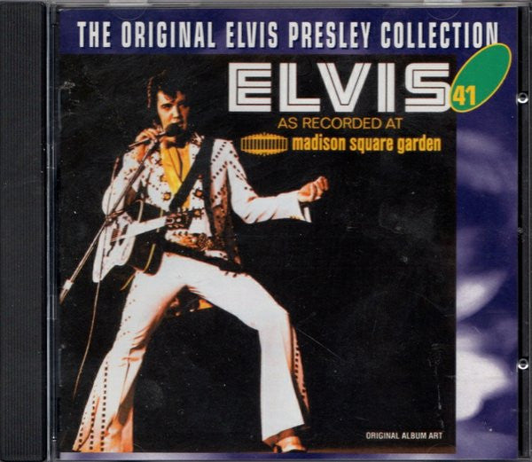 Elvis Presley : Elvis As Recorded At Madison Square Garden (CD, Album, RE, RM)