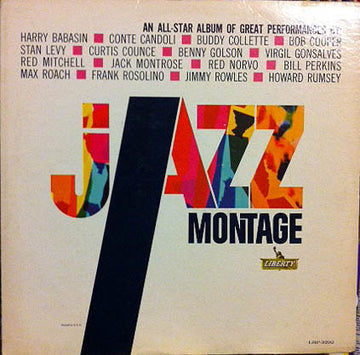 Various : Jazz Montage (LP, Comp, Mono, Promo)