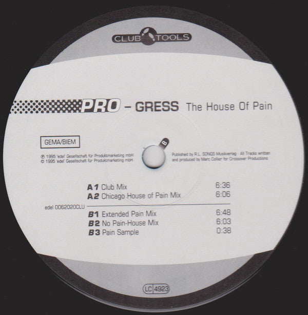 Pro-Gress : The House Of Pain (12")