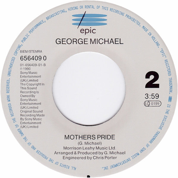 George Michael : Waiting For That Day (7")