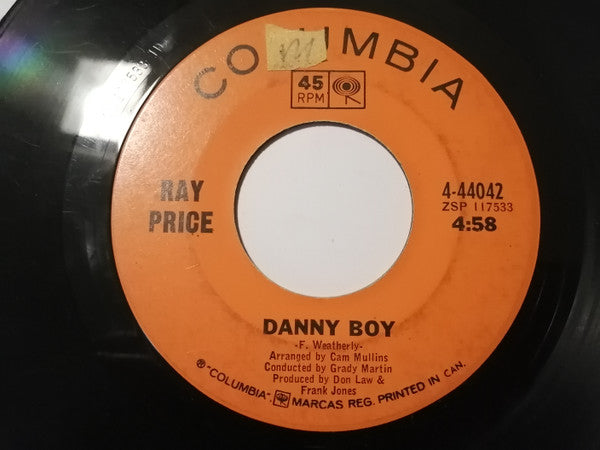 Ray Price : Danny Boy (7")