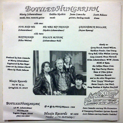 Bottled Hungarian : You & Me (7")