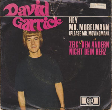 David Garrick : Hey Mr. Möbelmann (Please Mr. Movingman) (7", Single)