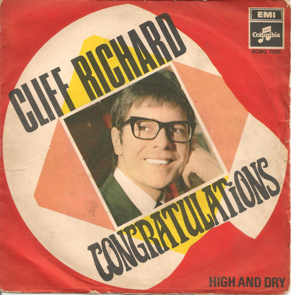 Cliff Richard : Congratulations  (7")