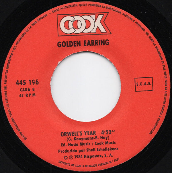 Golden Earring : When The Lady Smiles (7", Single)