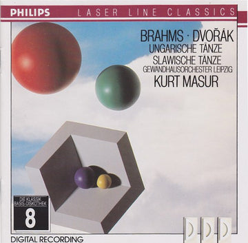 Johannes Brahms  - Antonín Dvořák, Gewandhausorchester Leipzig, Kurt Masur : Ungarische Tänze - Slawische Tänze (CD, Comp)