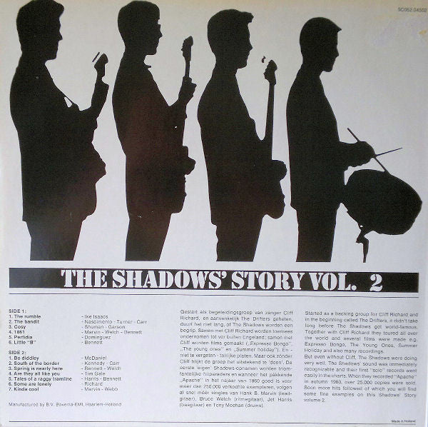 The Shadows : The Shadows Story Vol. 2 (LP, Album, RE)