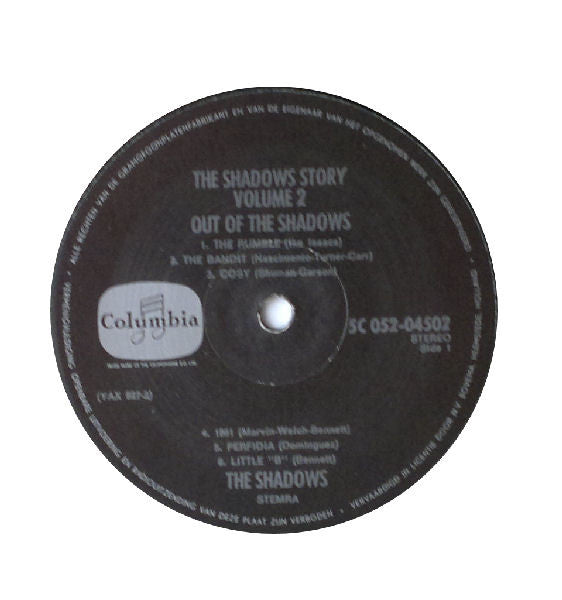 The Shadows : The Shadows Story Vol. 2 (LP, Album, RE)