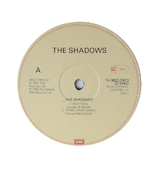 The Shadows : The Cliff Richard - The Shadows E.P. Collection Vol 3: The Shadows (12", EP, RE)