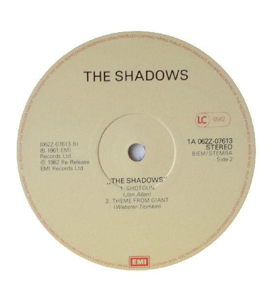 The Shadows : The Cliff Richard - The Shadows E.P. Collection Vol 3: The Shadows (12", EP, RE)