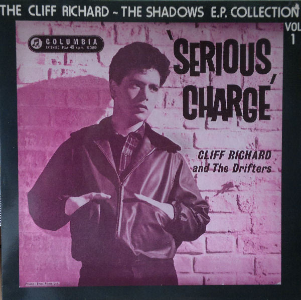 Cliff Richard & The Drifters : The Cliff Richard - The Shadows E.P. Collection Vol 1: Serious Charge (12", EP, RE)