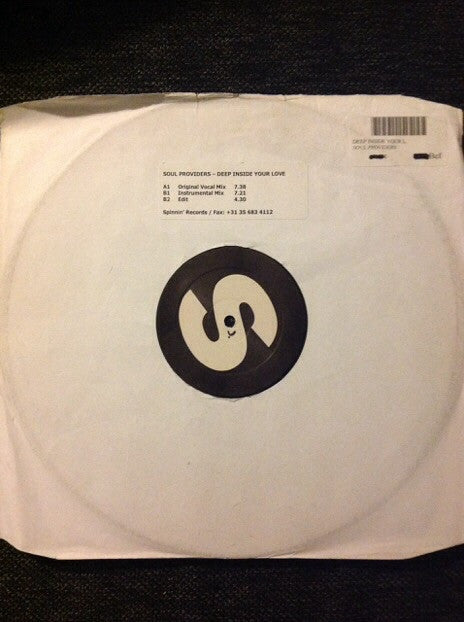 Soul Providers Presents L'Enfant D'Amour : Deep Inside Your Love (12", Promo)