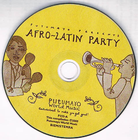 Various : Afro-Latin Party (CD, Album, Comp, Promo, car)