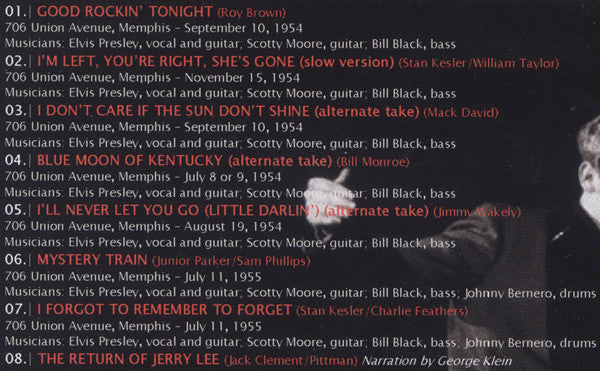 Elvis Presley, Jerry Lee Lewis, Billy Lee Riley, Pee Wee Trahan : Good Rocking Tonight (Alternative & Unissued Versions) (CD, RE, RM, Unofficial)