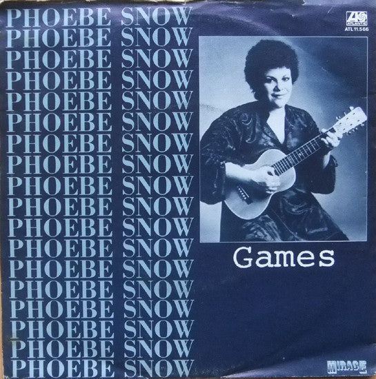 Phoebe Snow : Games (7", Single)