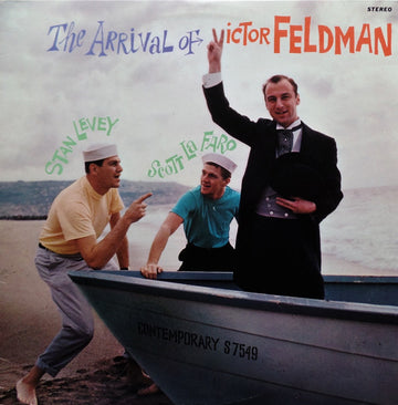 Victor Feldman, Stan Levey, Scott LaFaro : The Arrival Of Victor Feldman (LP, Album, RE)