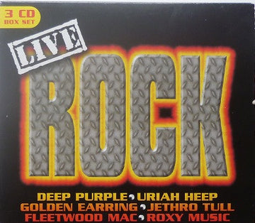 Various : Live Rock (3xCD, Comp + Box)