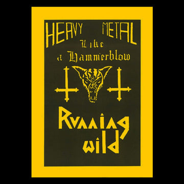 Running Wild : Heavy Metal Like A Hammerblow (LP, Comp, Ltd, Unofficial, W/Lbl)