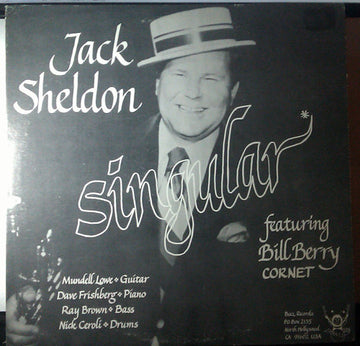 Jack Sheldon : Singular  (LP)