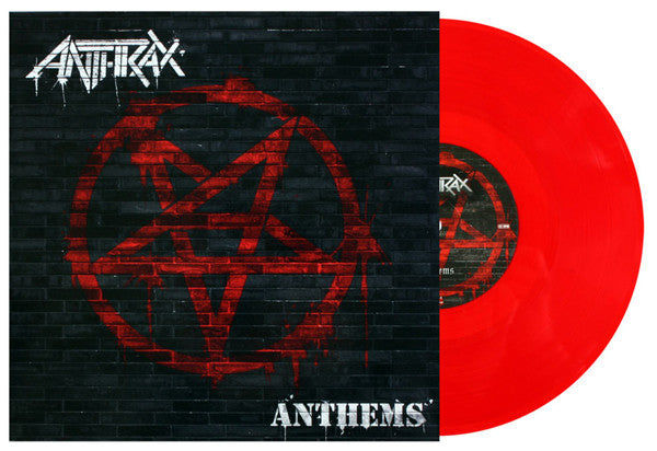 Anthrax : Anthems (10", EP, Ltd, Red)