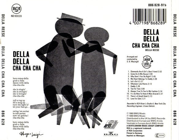 Della Reese : Della Della Cha Cha Cha (CD, Album, RE)