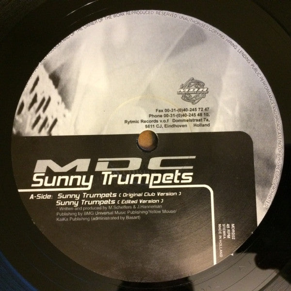 MDC : Sunny Trumpets (12")