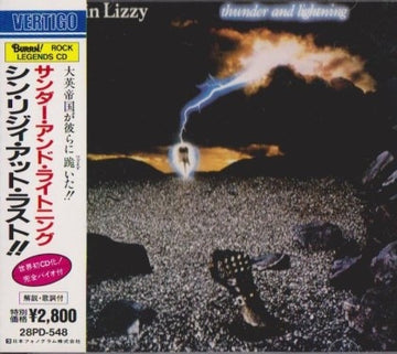 Thin Lizzy : Thunder And Lightning (CD, Album, RE)