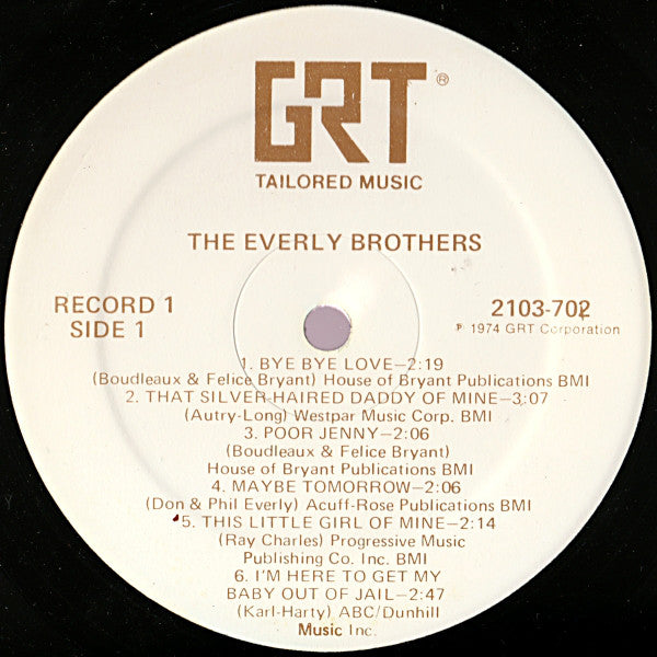 Everly Brothers : Everly Brothers (2xLP, Comp)
