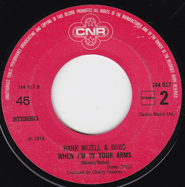 Hank Mizell : Jungle Rock (7", Single, RE)