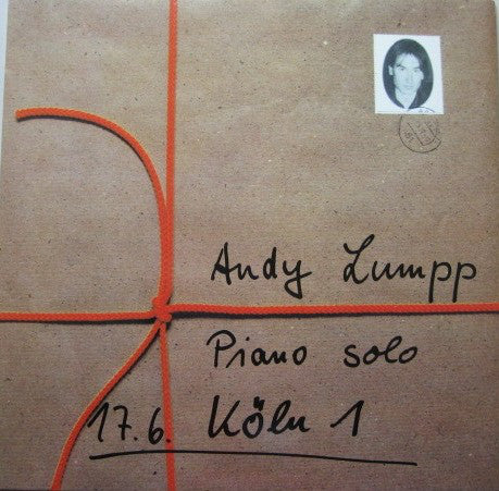 Andy Lumpp : Piano Solo (LP, Album)