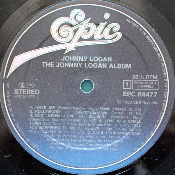 Johnny Logan : The Johnny Logan Album (LP, Album)