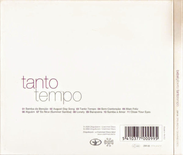 Bebel Gilberto : Tanto Tempo (CD, Album, Dig)