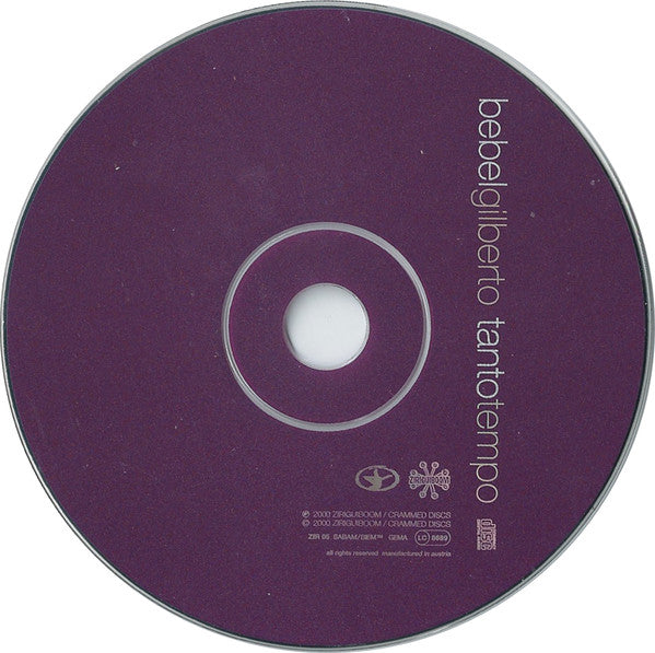 Bebel Gilberto : Tanto Tempo (CD, Album, Dig)