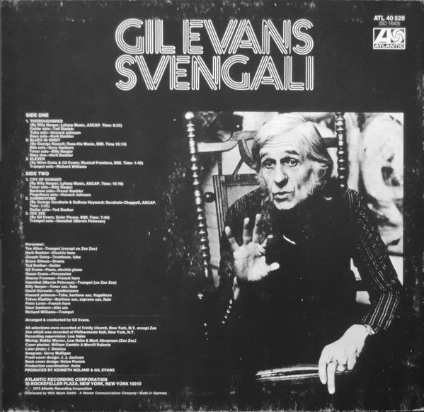 Gil Evans : Svengali (LP, Album)
