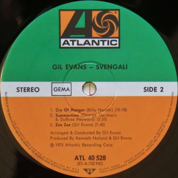 Gil Evans : Svengali (LP, Album)