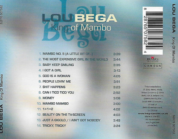 Lou Bega : King Of Mambo (CD, Album, Comp)