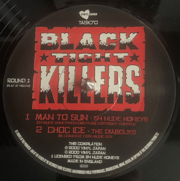 54 Nude Honeys vs. The Diaboliks : Black Tight Killers (12", EP)
