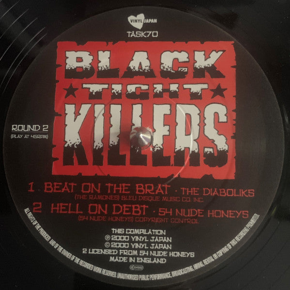 54 Nude Honeys vs. The Diaboliks : Black Tight Killers (12", EP)