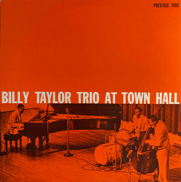 Billy Taylor Trio : At Town Hall (LP, Album, Mono, RE)