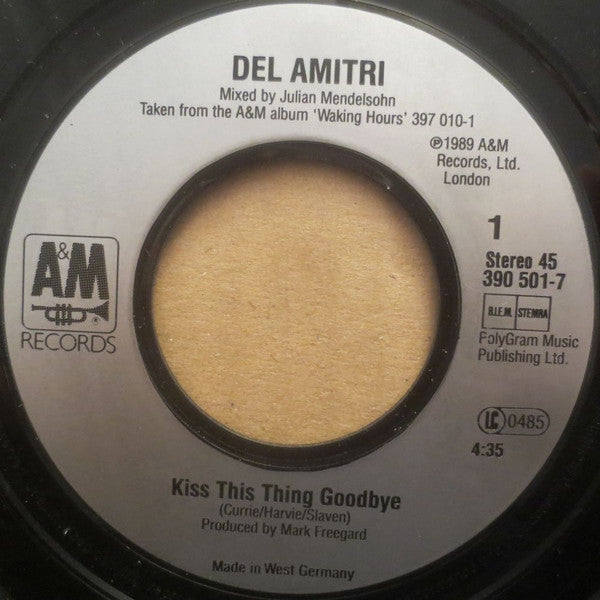 Del Amitri : Kiss This Thing Goodbye  (7", Single)