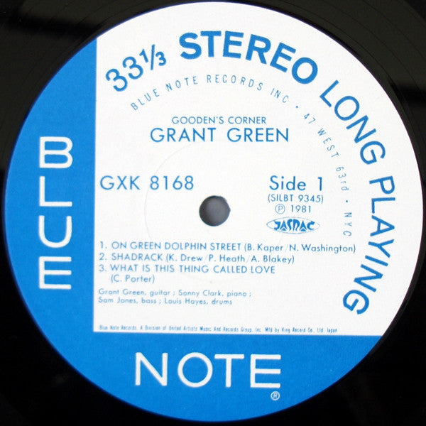 Grant Green : Gooden's Corner (LP, Album, RE)