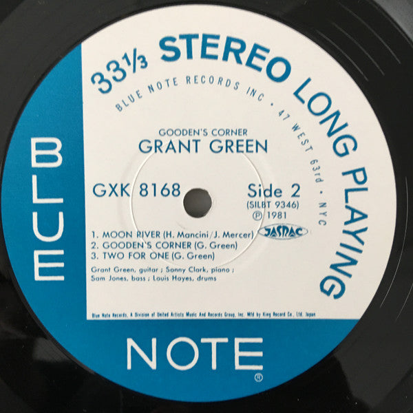 Grant Green : Gooden's Corner (LP, Album, RE)