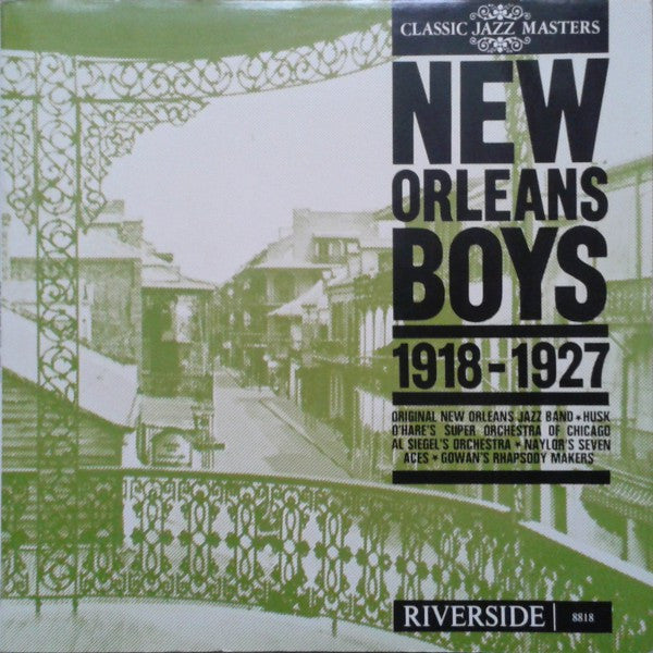 Various : New Orleans Boys 1918 - 1927 (LP, Comp, Mono, RM, Gat)