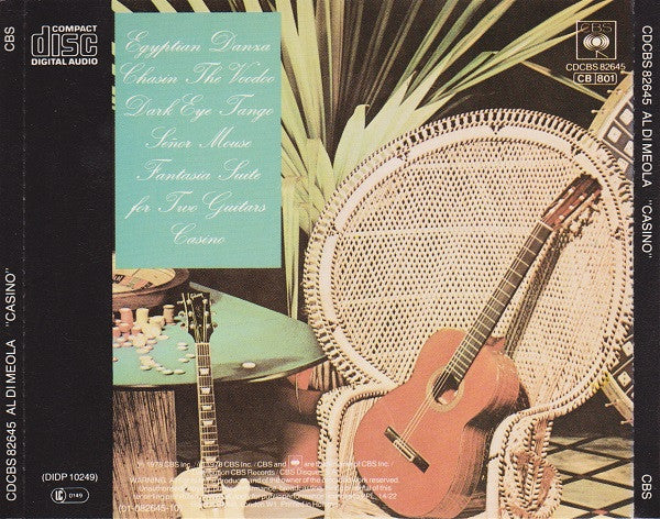 Al Di Meola : Casino (CD, Album, RE)