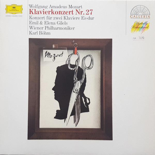 Wolfgang Amadeus Mozart : Piano Concerto No. 27 - Konzert Für Klavier Und Orchester Nr. 27 B-Dur KV 595/Konzert Für Zwei Klaviere Und Orchester Es-Dur KV 365(361A) (LP, RM)